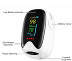 💓 Digital Finger Pulse Oximeter – Blood Oxygen (SpO₂) & Heart Rate Monitor | Fast, Accurate & Portable