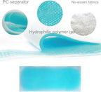 ❄️ Cooling Patches for Kids & Adults – Instant Fever Relief Cooling Gel Patches | Soft & Skin Friendly