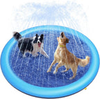 Pet & Baby Splash Pool – Outdoor Water Play Mat for Summer Fun