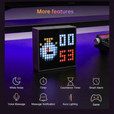 🌈 Smart Pixel Art LED Display with App Control – DIY RGB Animated Light for Bedroom, Gaming Room & Desk Setup FOMO