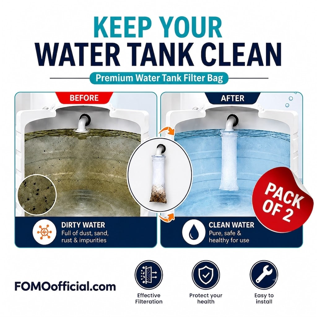 Smart Water Tank 5 Micron Filter – Removes Dirt, Rust and Impurities for Clean Clear Water
