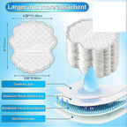 💧 Underarm Sweat Pads – Pack of 10 Disposable Sweat Absorbing Pads for Men & Women | Stay Dry & Odor Free All Day