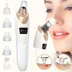 ✨ Multifunctional Cleaning Instrument – Electric Blackhead Remover & Pore Vacuum | 5 Suction Levels | 6 Replaceable Heads | USB Rechargeable