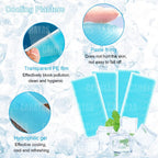 ❄️ Cooling Patches for Kids & Adults – Instant Fever Relief Cooling Gel Patches | Soft & Skin Friendly