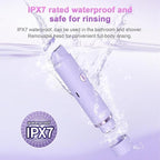 ✨ 2-in-1 Dual Head Electric Women's Shaver – Portable Facial & Body Hair Remover Rechargeable Trimmer
