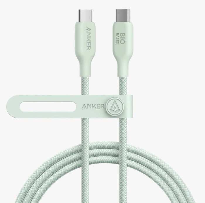 Anker 543 USB-C to USB-C Fast Charging Cable 240W (Bio-Braided Nylon, 6ft) – Durable & High-Speed Charging Cable FOMO