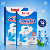 ❄️ Cooling Patches for Kids & Adults – Instant Fever Relief Cooling Gel Patches | Soft & Skin Friendly FOMO