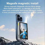 Wireless Monitor Screen for Smartphone | Mini Portable Phone Display with Magnetic Mount for Vlogging & Selfies