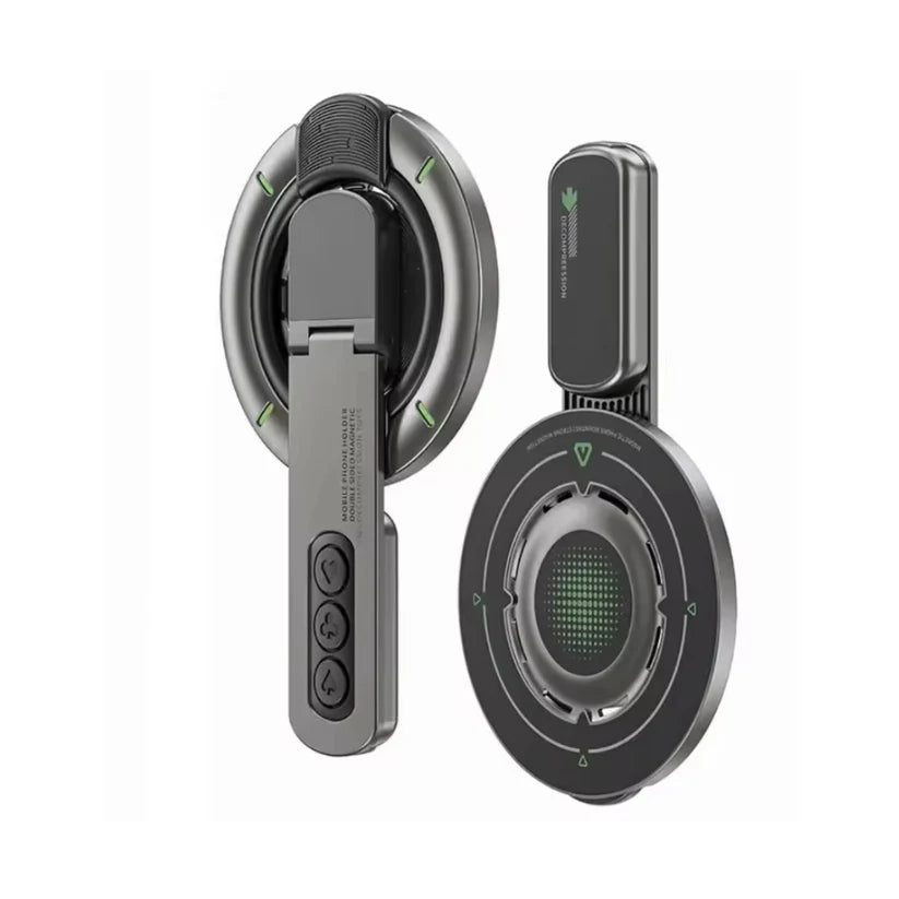 360° Rotating Magnetic Phone Holder Stand | Foldable MagSafe Ring Grip with Strong Magnetic Lock