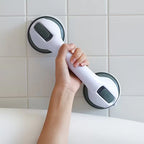 Non-Slip Large Shower Handle For Bathroom, Punch-Free Traceless Glass Suction Handle, Powerful Suction Grip