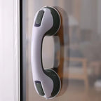 Non-Slip Large Shower Handle For Bathroom, Punch-Free Traceless Glass Suction Handle, Powerful Suction Grip