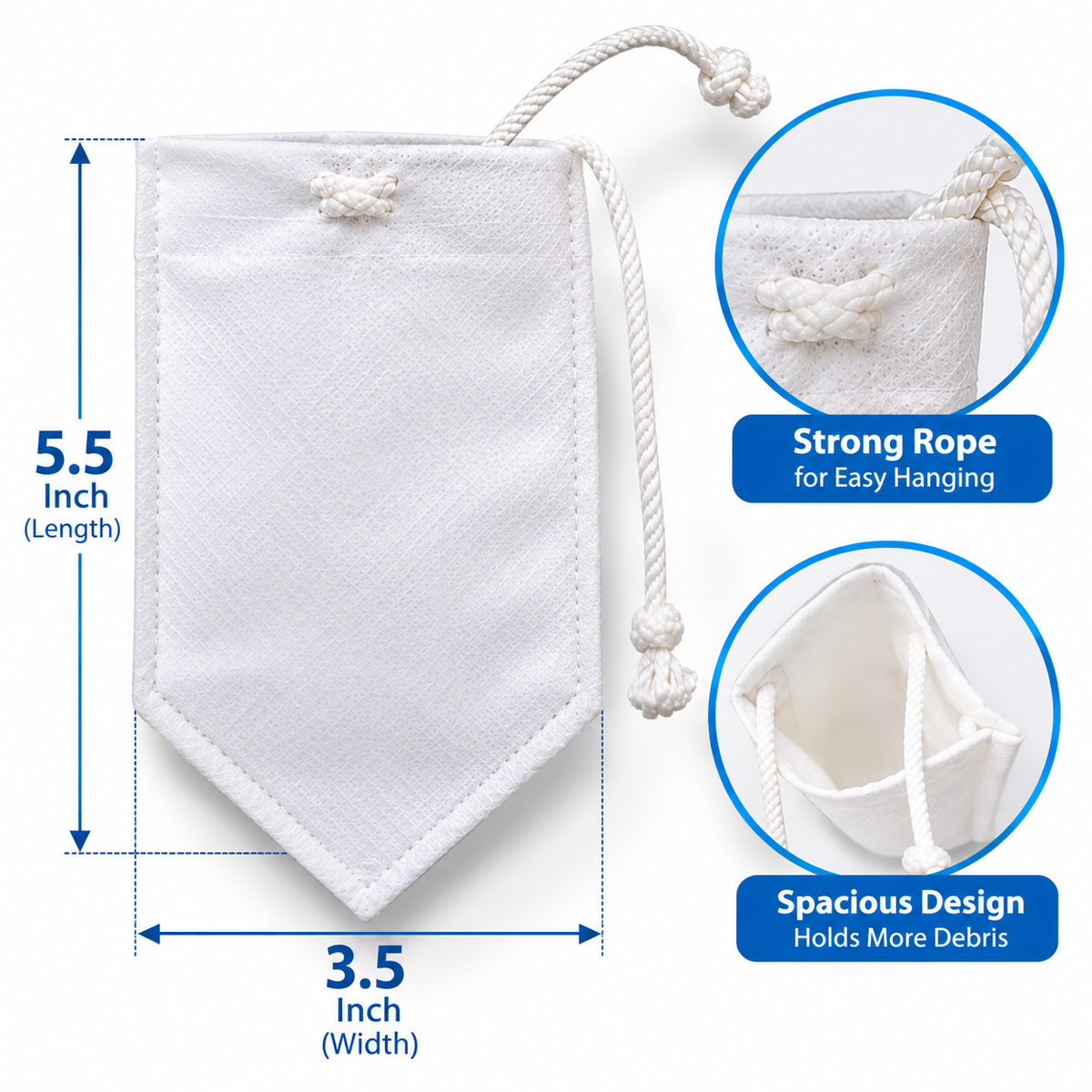 Tap Water Filter Bag – Reusable Faucet Filter for Dirt, Rust, Sand & Impurities 💧 FOMO