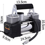 🚗 2 Cylinder Air Compressor 628B-4X4 – Heavy Duty Portable Tire Inflator for Cars, SUVs & 4x4