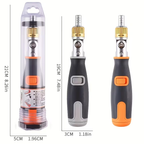 🔧 Mini Ratchet Screwdriver Set – 12-in-1 Magnetic Precision Bit Kit | Compact Hand Repair Tool for Home & Electronics