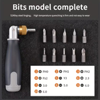 🔧 Mini Ratchet Screwdriver Set – 12-in-1 Magnetic Precision Bit Kit | Compact Hand Repair Tool for Home & Electronics