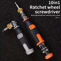 🔧 Mini Ratchet Screwdriver Set – 12-in-1 Magnetic Precision Bit Kit | Compact Hand Repair Tool for Home & Electronics