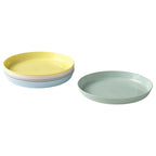 Kids Pastel Dinnerware Set – Reusable Plates, Bowls, Cups & Cutlery for Toddlers – Set Of 6