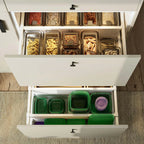 17-Piece Food Storage Container Set with Lids – Reusable Airtight Kitchen Organizers