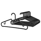 Premium Non-Slip Plastic Clothes Hangers – Space Saving Durable Wardrobe Hangers (Pack of 10)