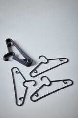 Premium Non-Slip Plastic Clothes Hangers – Space Saving Durable Wardrobe Hangers (Pack of 10) FOMO