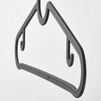 Premium Non-Slip Plastic Clothes Hangers – Space Saving Durable Wardrobe Hangers (Pack of 10)